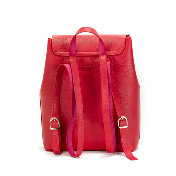 CAMPO MARZIO - Zaino Keira KEIRA BACKPACK CHERRY RED - FUCHSIA