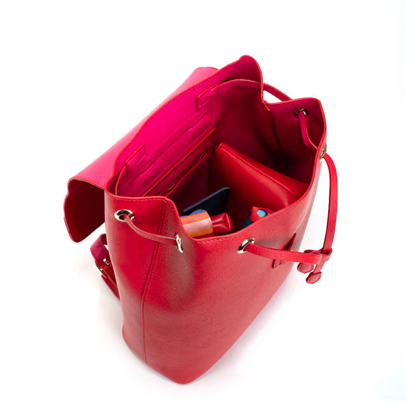 CAMPO MARZIO - Zaino Keira KEIRA BACKPACK CHERRY RED - FUCHSIA