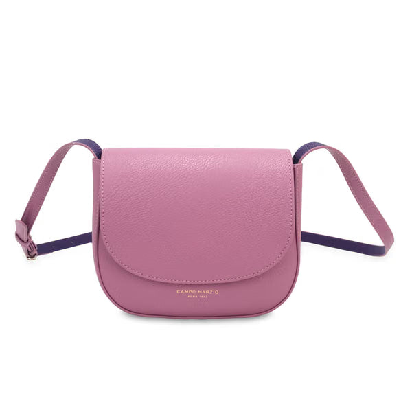 CAMPO MARZIO - Mini Borsa a Tracolla Regolabile RACHEL MINI BAG ANTIQUE PINK - VIOLET