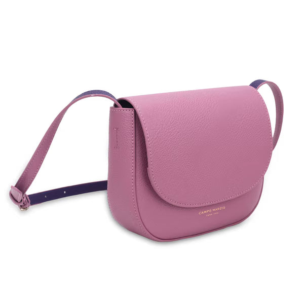 CAMPO MARZIO - Mini Borsa a Tracolla Regolabile RACHEL MINI BAG ANTIQUE PINK - VIOLET