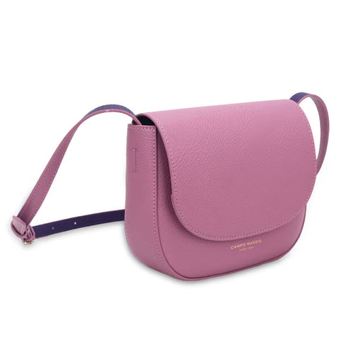 CAMPO MARZIO - Mini Borsa a Tracolla Regolabile RACHEL MINI BAG ANTIQUE PINK - VIOLET