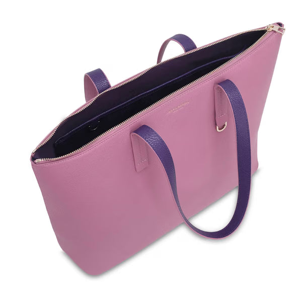 CAMPO MARZIO - Winona Shopping Bag 13" Antique Pink Violet