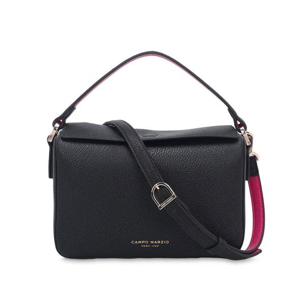 CAMPO MARZIO - Borsa Penelope - Nero-Fucsia