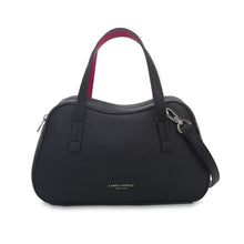 CAMPO MARZIO - BROOKE BOWLING BAG BLACK - FUCSIA