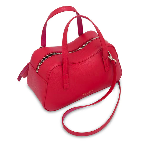 CAMPO MARZIO - BROOKE BOWLING BAG CHERRY RED - FUCHSIA