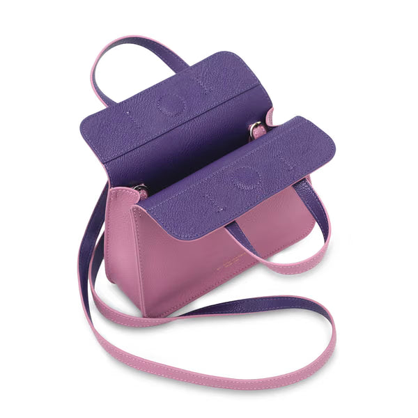 CAMPO MARZIO -Mini Bag Trasformabile GRETA HANDBAG ANTIQUE PINK - VIOLET