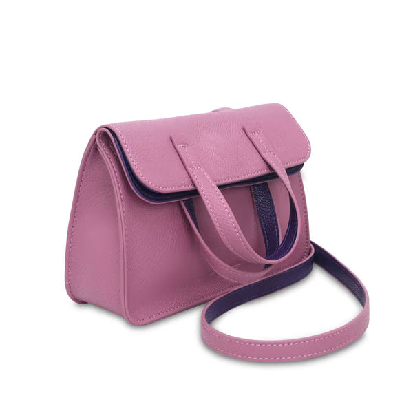 CAMPO MARZIO -Mini Bag Trasformabile GRETA HANDBAG ANTIQUE PINK - VIOLET