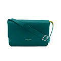 CAMPO MARZIO - CARA CROSSBODY BAG PETROL GREEN-LIGHT GREEN