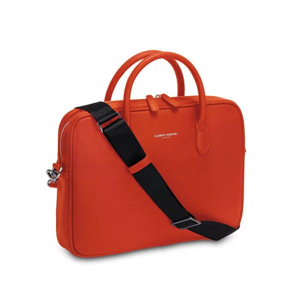 CAMPO MARZIO - BOSTON BRIEFCASE 13 ORANGE CM-ANTHRACITE