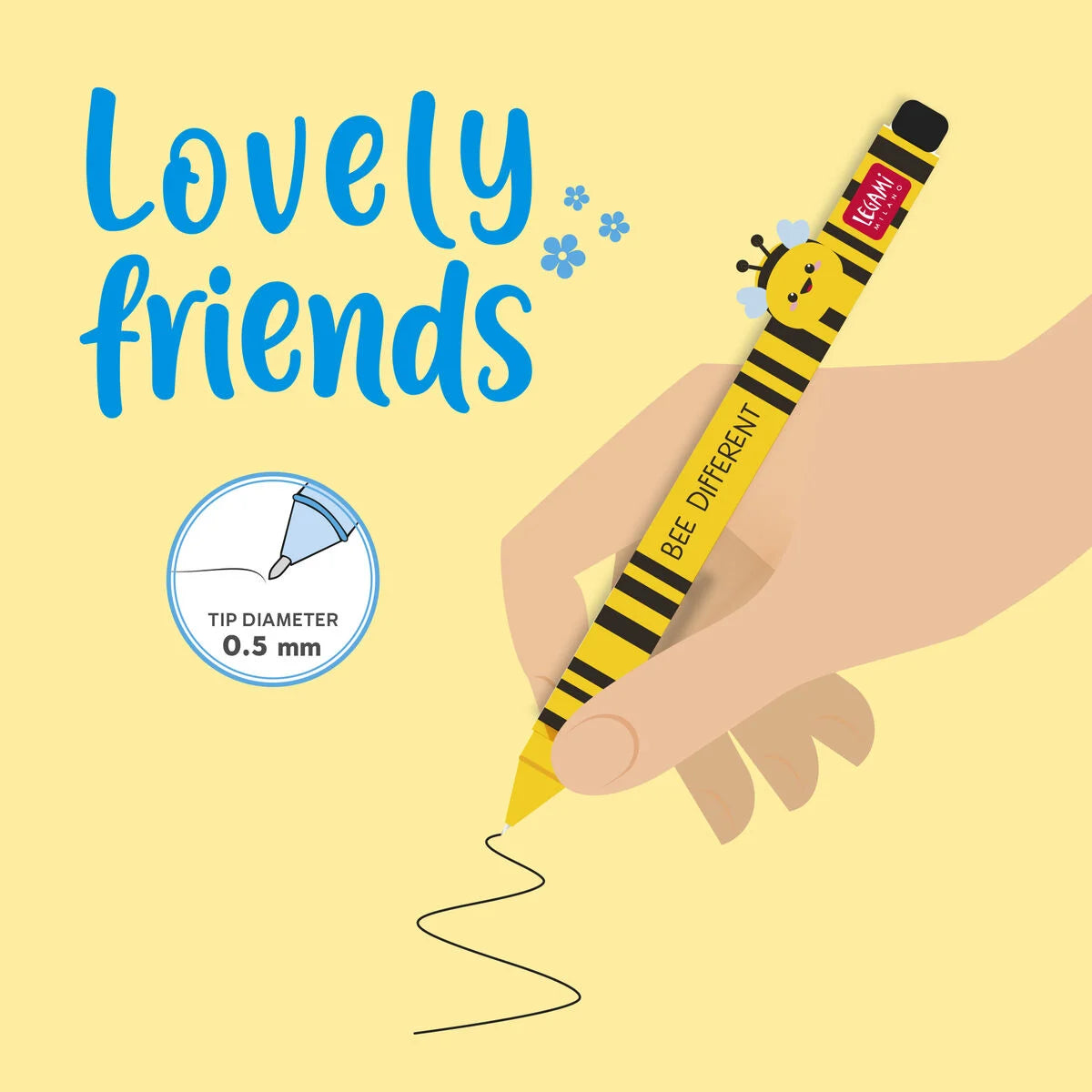 LEGAMI - Penna Gel - Lovely Friends - Bee