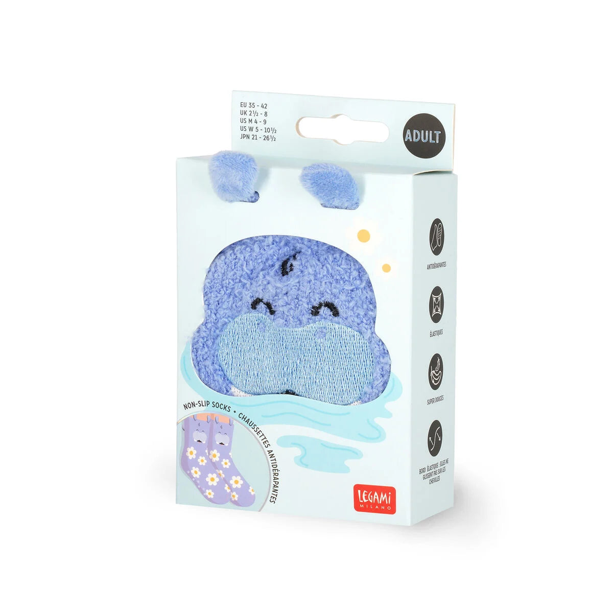 LEGAMI IT'S A MATCH! - Calzini Antiscivolo Adulti tg.35-42 HIPPO