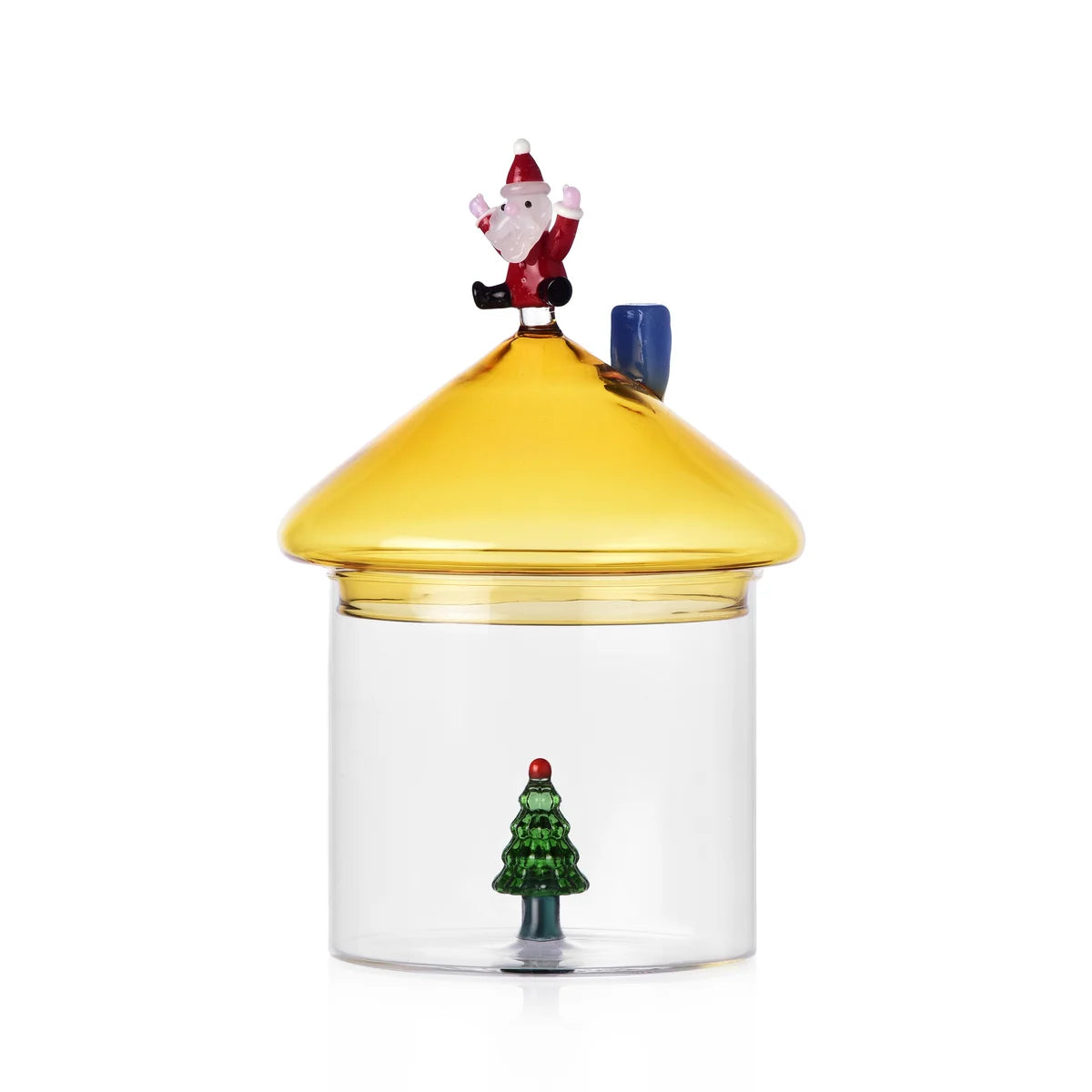 CHRISTMAS TALES scatola Babbo Natale che salta