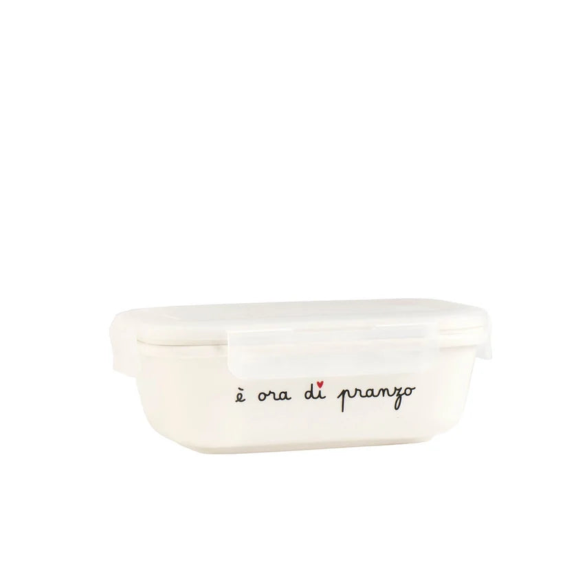 Simple Day Contenitore in grès M 16,6 × 12 × 5,1 cm – È ora di pranzo