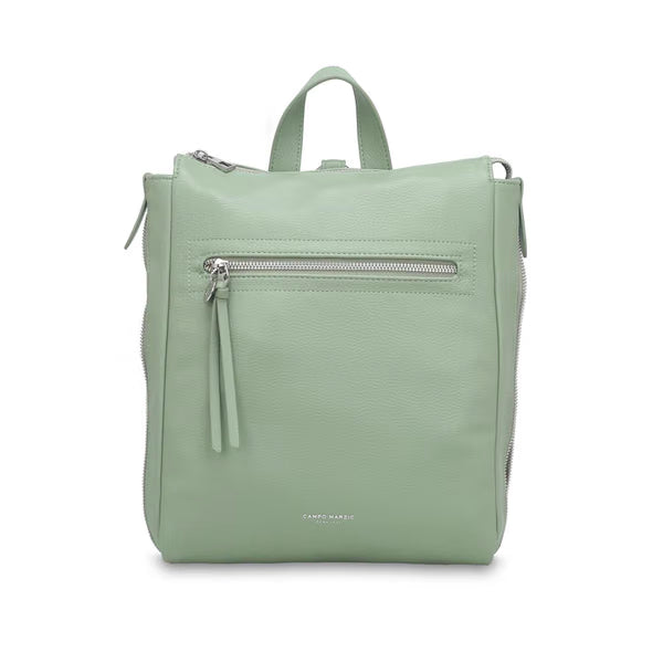 CAMPO MARZIO - Sophia Backpack – Zaino Verde Salvia