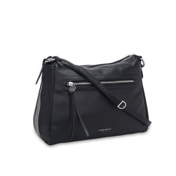 CAMPO MARZIO - Raffaella Hobo Bag Black
