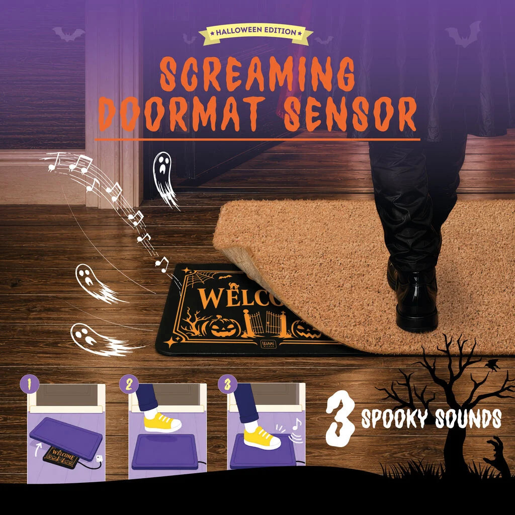 Legami Halloween - Sottozerbino con Suoni Horror - Screaming Doormat