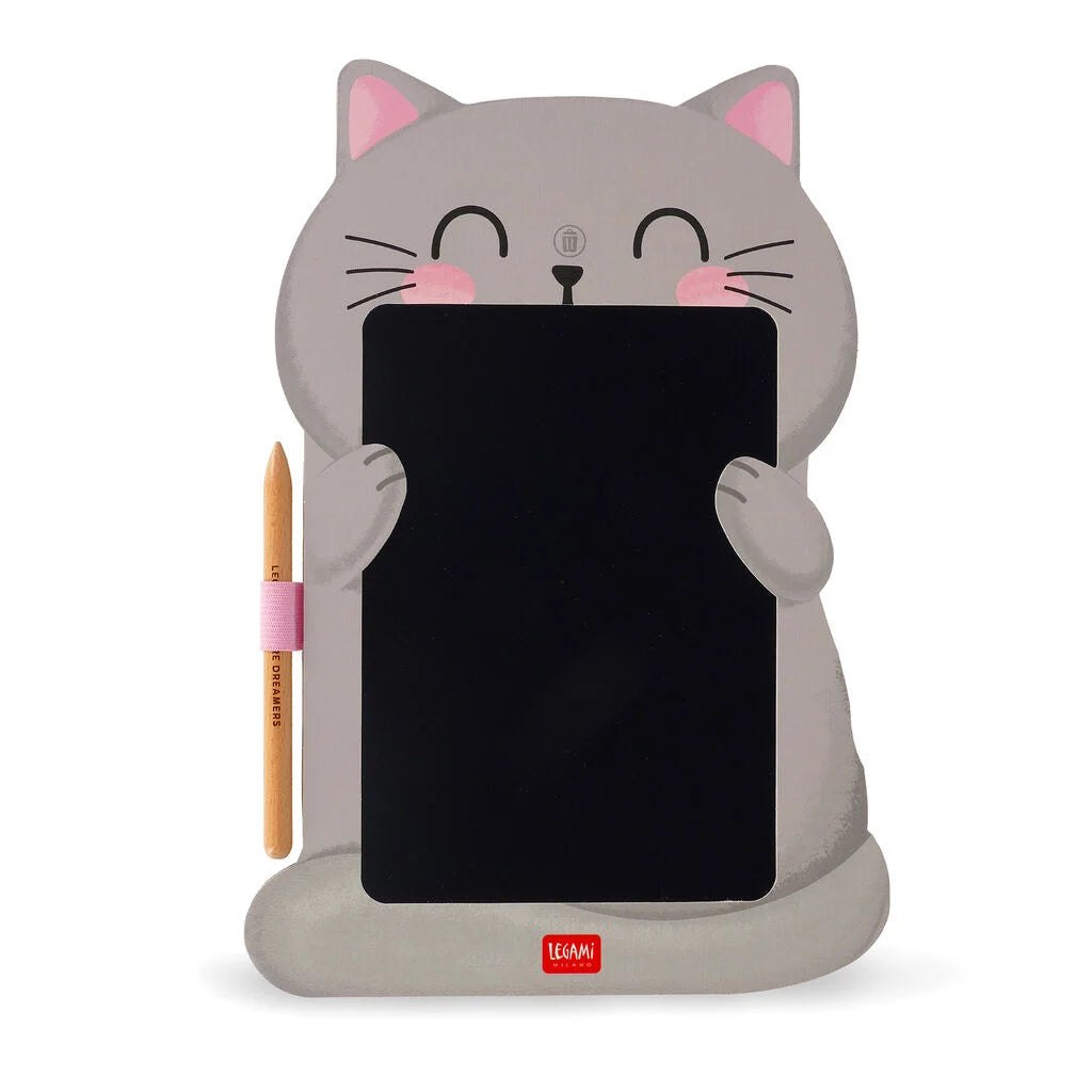 Legami Magic Sketch Board – Lavagna portatile LCD 8 pollici Kitty
