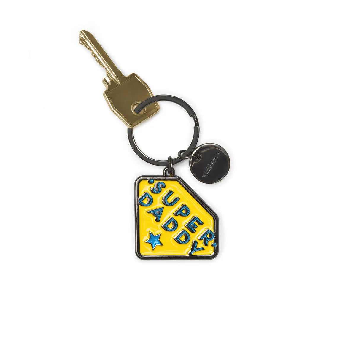 LEGAMI - What a Key Ring! Portachiavi in Metallo Smaltato Super Daddy