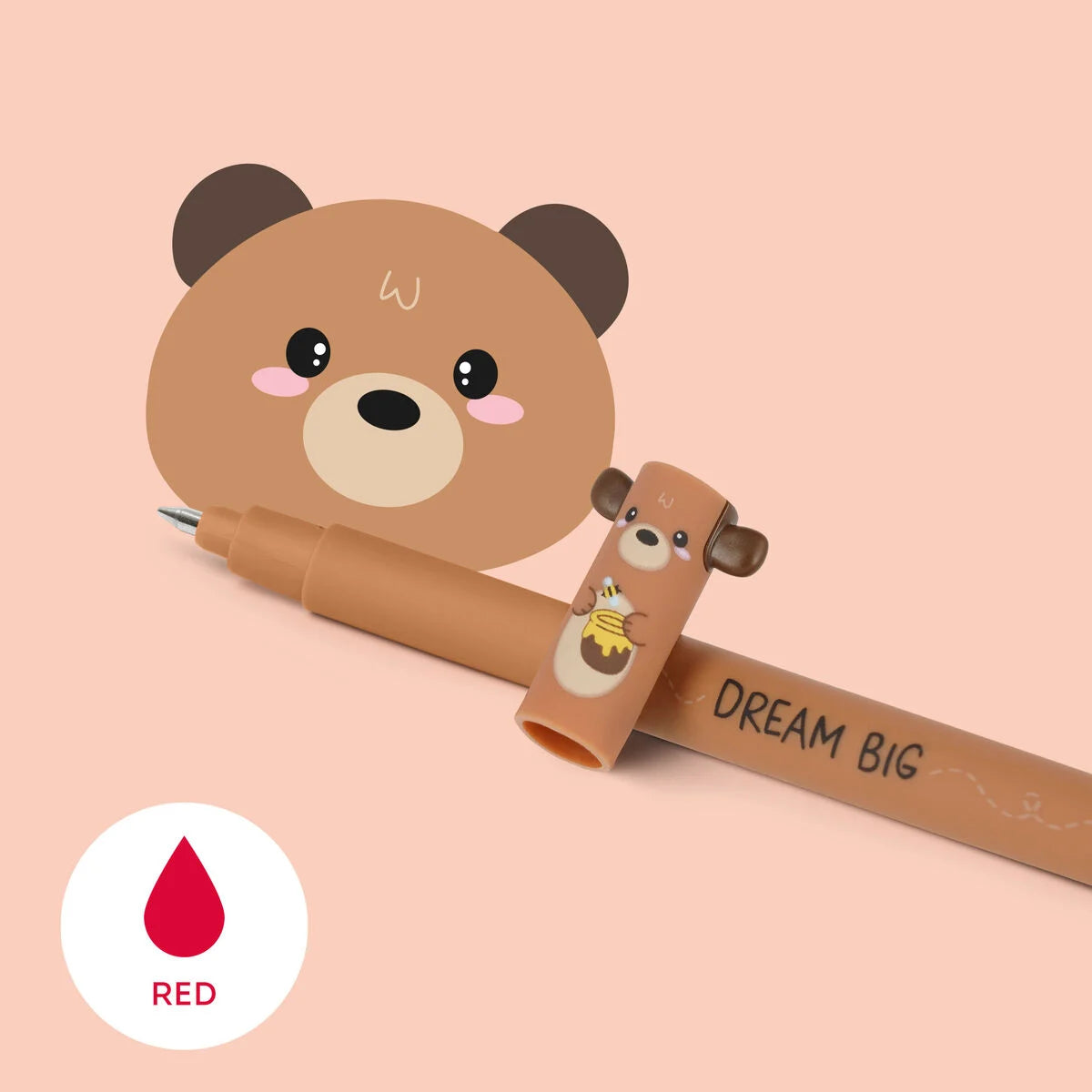 LEGAMI - PENNA GEL CANCELLABILE BLU - TEDDY BEAR