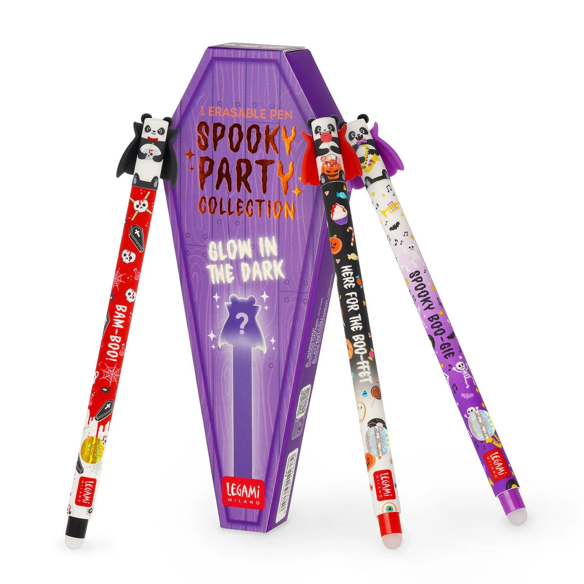 SPOOKY PARTY - ERASABLE GEL PEN - PANDA
