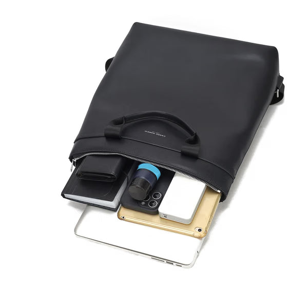 CAMPO MARZIO - Zaino in Pelle con Scomparto Laptop 13"