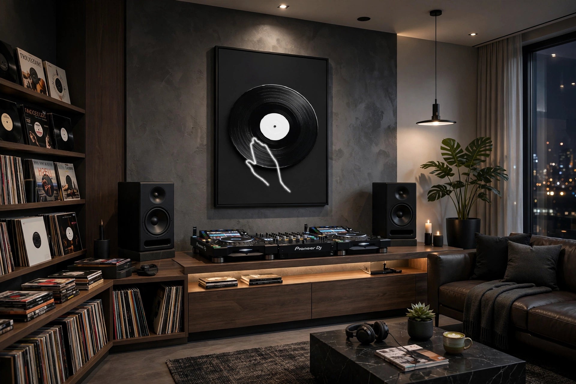 Palais Royal Quadro LED DJ 80x120 cm