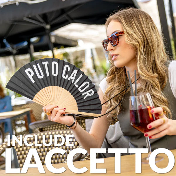 Fisura Ventaglio "puto calor" nero