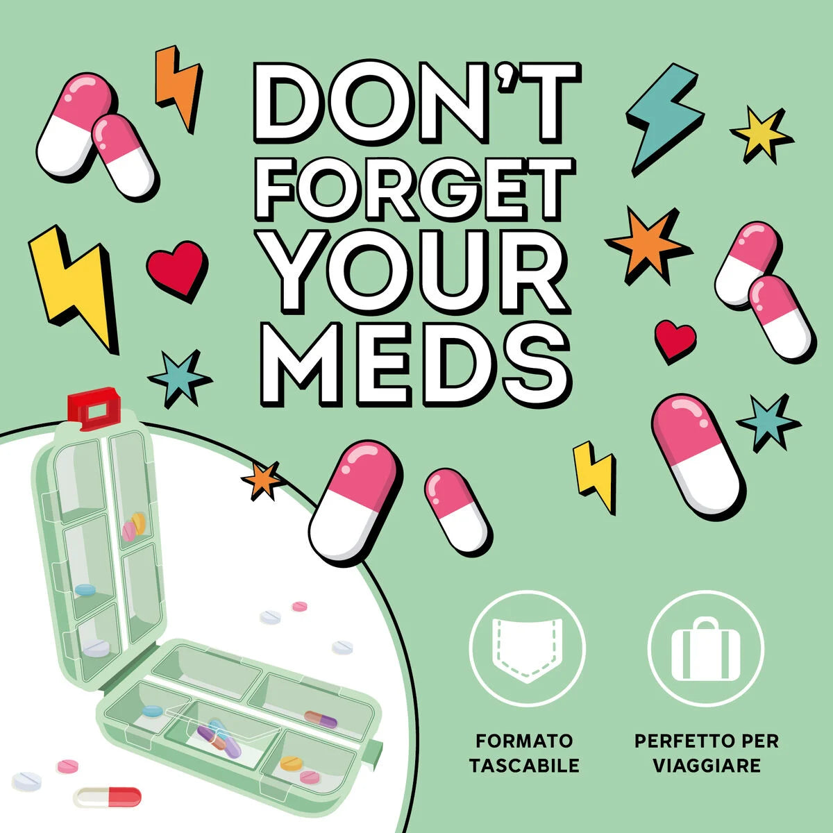 SOS PILL BOX - PILL BOX