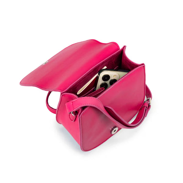 CAMPO MARZIO - Nina Saddle Bag Fucsia