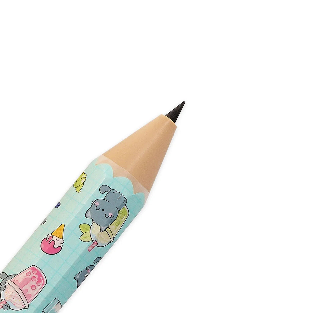 Legami Magic Pencil Jumbo – Matita gigante con gomma Kitty Bubble Tea
