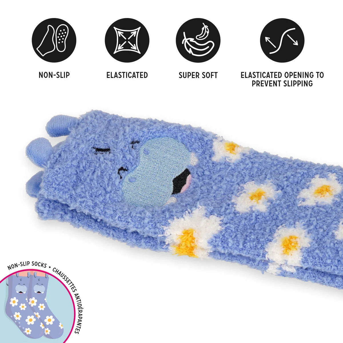 LEGAMI IT'S A MATCH! - Calzini Antiscivolo Kids tg.26-34 HIPPO