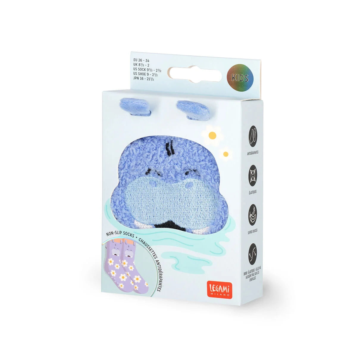 LEGAMI IT'S A MATCH! - Calzini Antiscivolo Kids tg.26-34 HIPPO