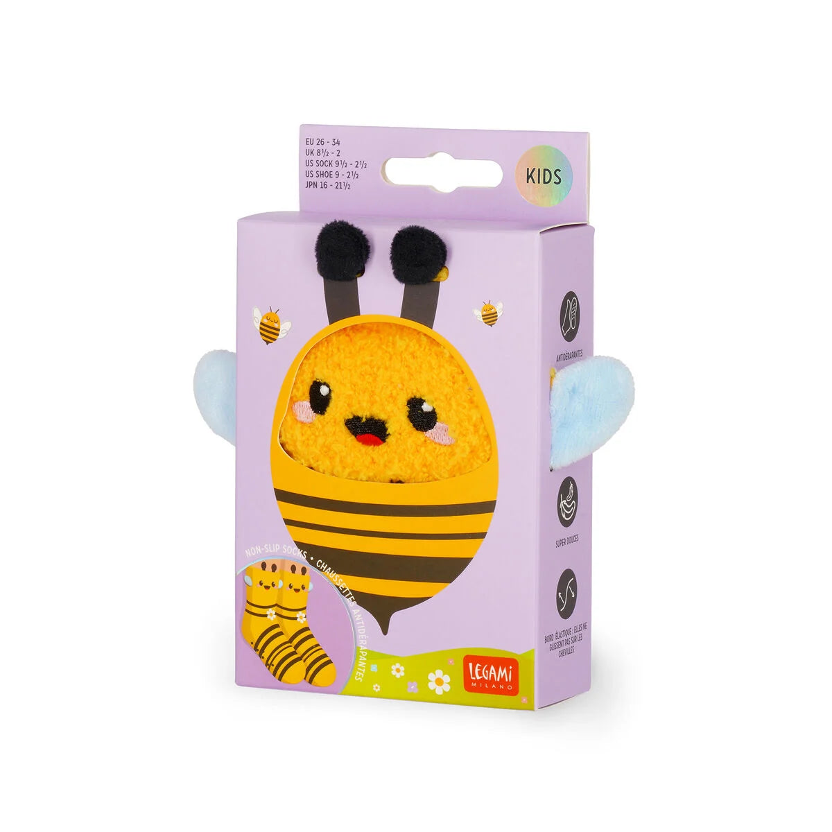 LEGAMI IT'S A MATCH! - Calzini Antiscivolo Kids tg.26-34 BEE