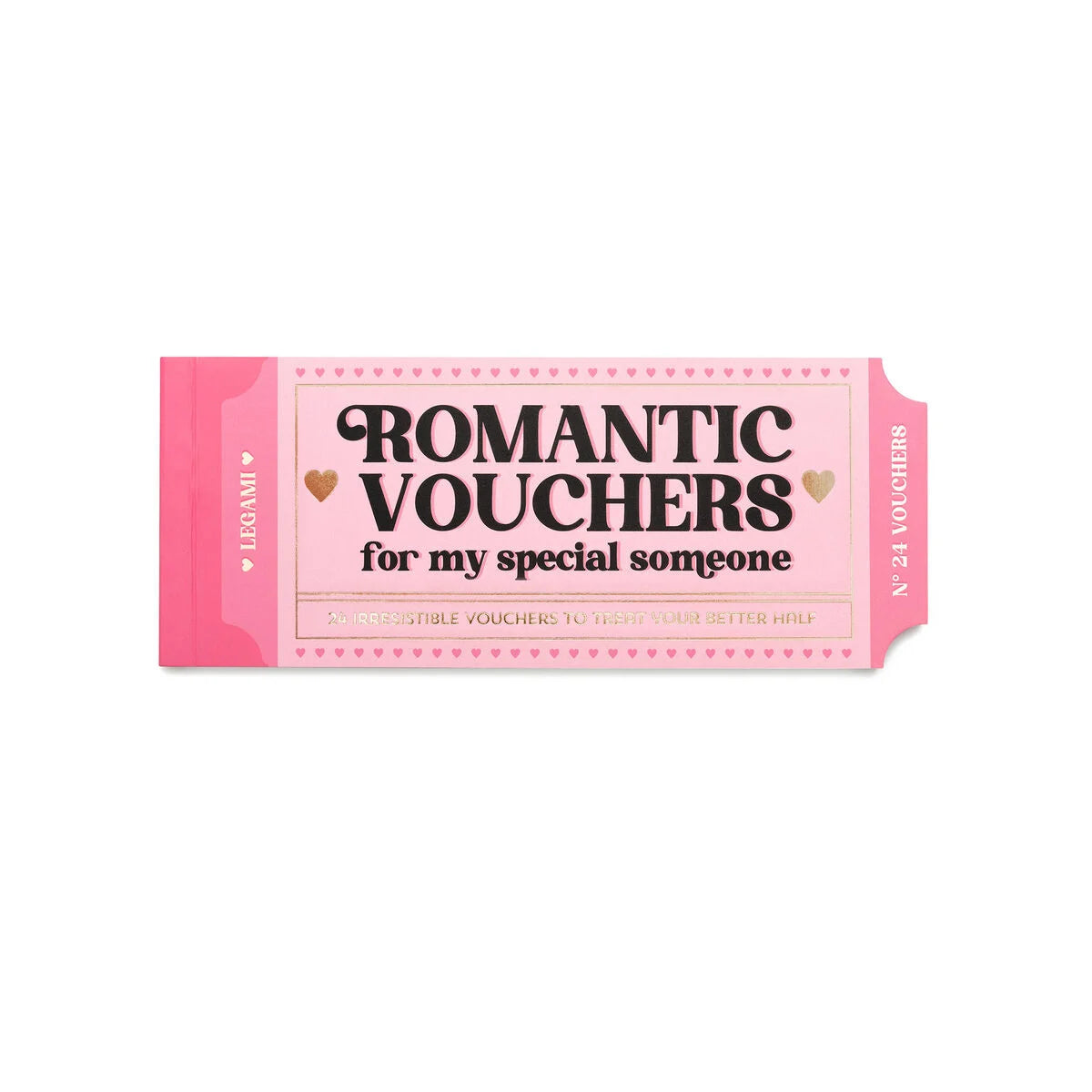 LEGAMI - Blocchetto da 24 Vouchers - INGLESE - HEART