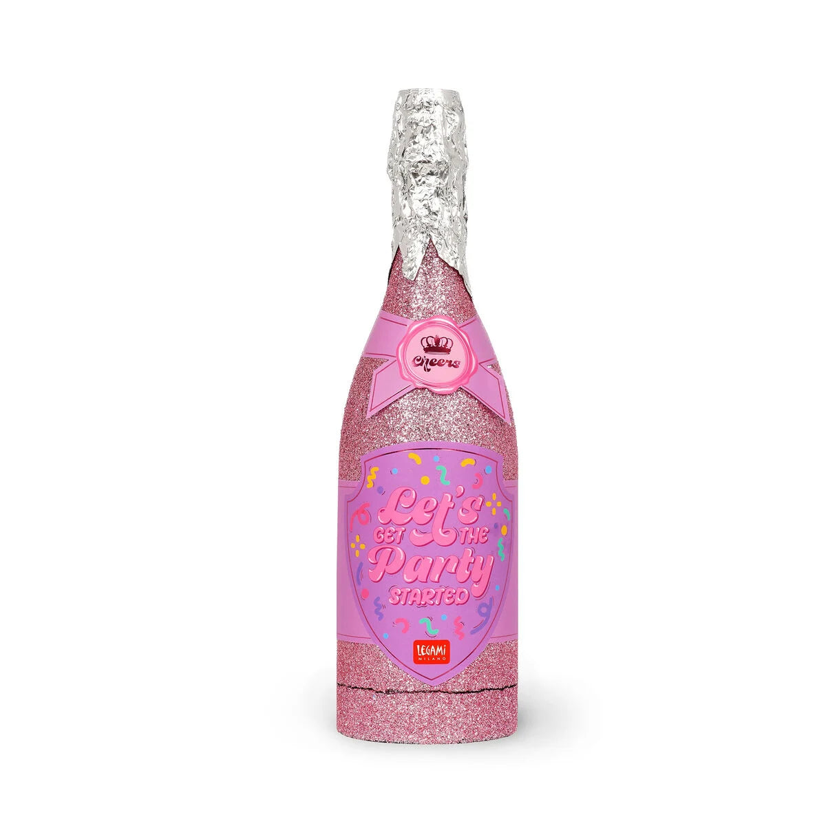 LEGAMI - Bottiglia Sparacoriandoli Maxi Pink