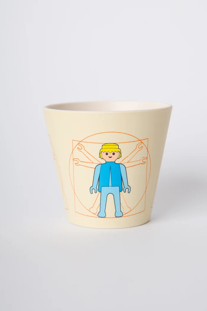 TAZZA IN PET 90 ML PLAYMOBIL DA VINCI