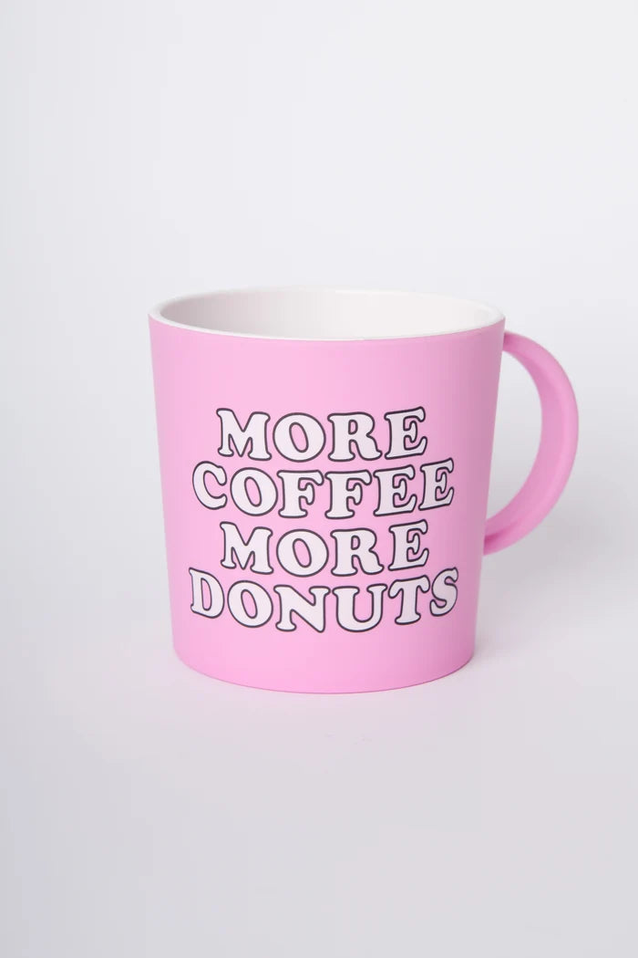 MUG 400 ML SNOOPY MORE COFFEE MORE DONUTS