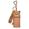 LEGAMI - Mini Kawaii - Coin Purse with Key Ring - Teddy Bear