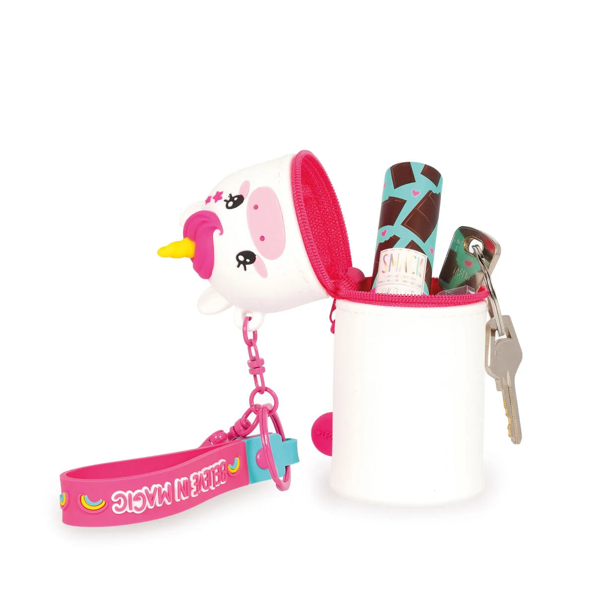 LEGAMI - Mini Kawaii - Coin Purse with Key Ring - Unicorno