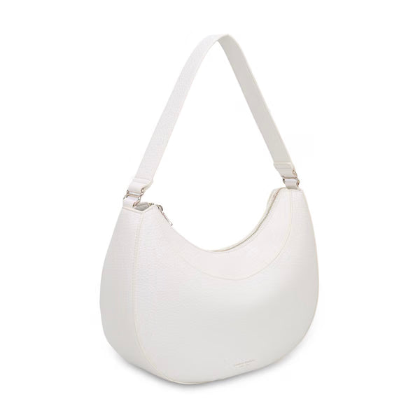 CAMPO MARZIO - Borsa Hobo Azzurra - Off-White