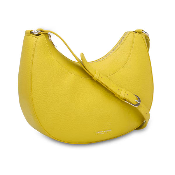 CAMPO MARZIO - Borsa Hobo Azzurra - Verde Acido