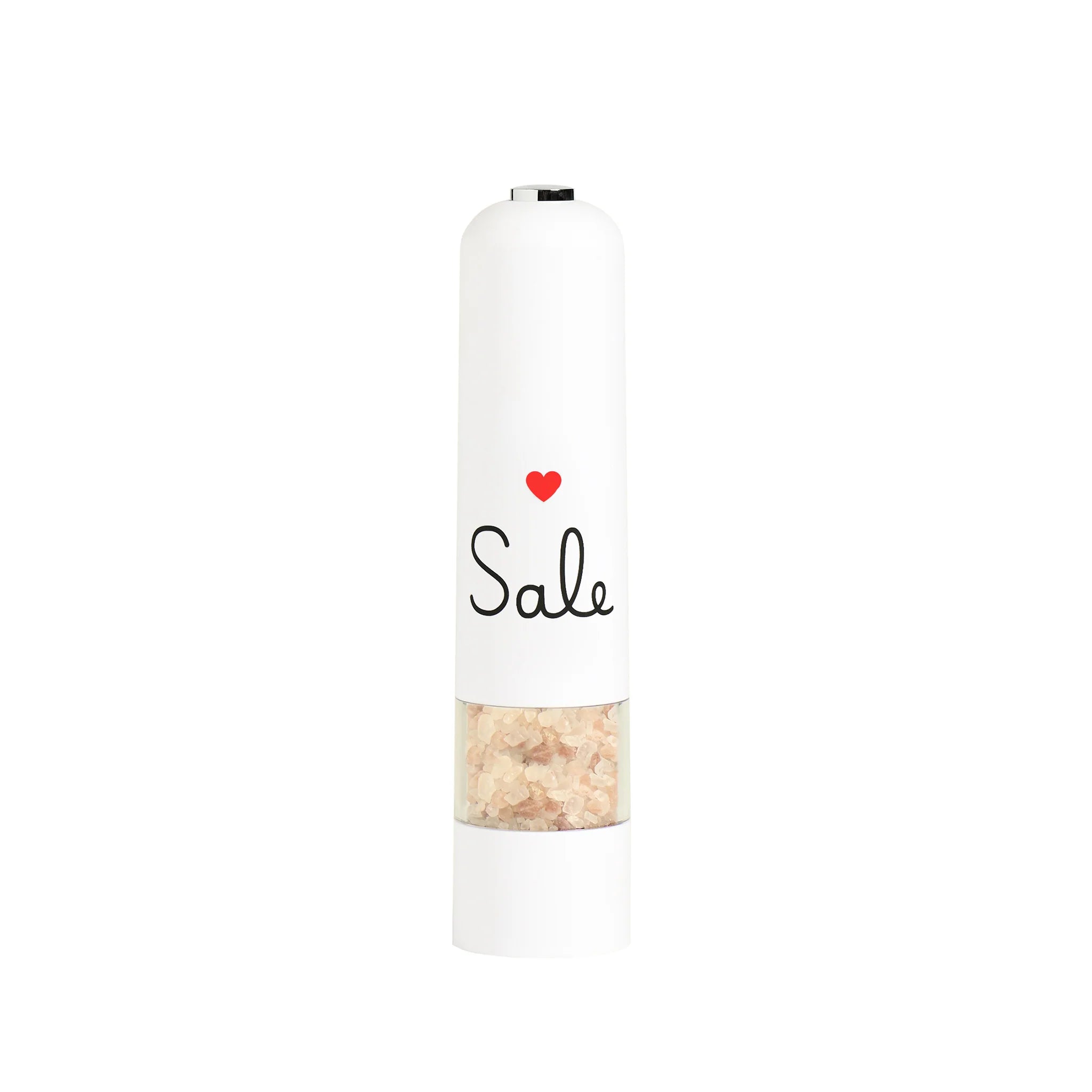 Simple Day Macinasale Elettrico Decoro Sale Cuore Ø 5,2 x h 22 cm
