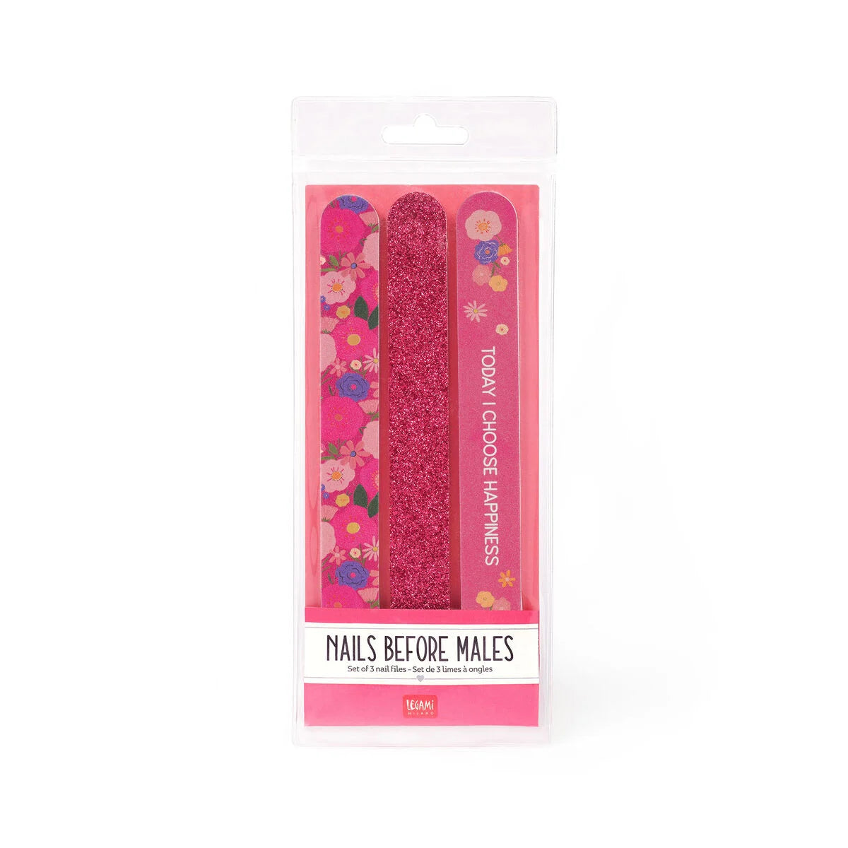 LEGAMI - Set 3 Lime per Unghie Flowers – Nails Before Males