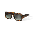 SELETTI X OKKIA - Occhiali da sole Kansas - Montatura Havana classica - Lenti sfumate verdi - Finitura lucida