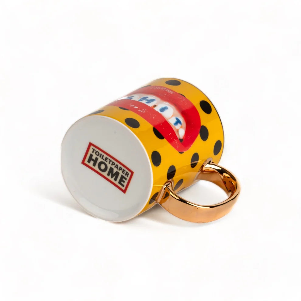 TAZZA IN PORCELLANA "TOILETPAPER HOME"  - SHIT