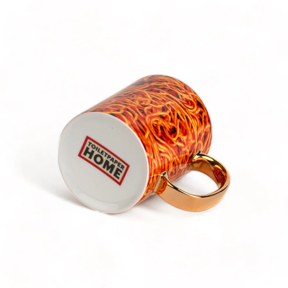 Seletti TAZZA IN PORCELLANA "TOILETPAPER HOME"  - SPAGHETTI