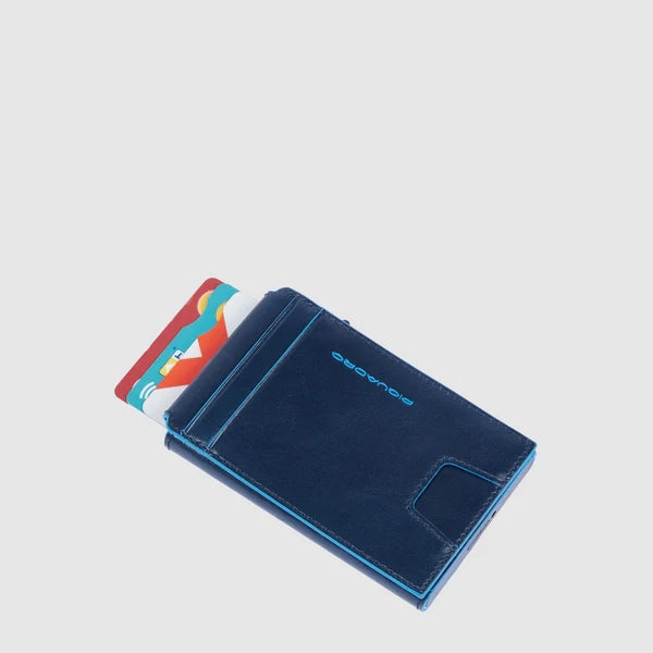 PIQUADRO - Portacarte uomo automatico con porta documenti