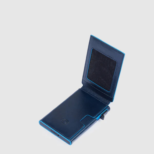 PIQUADRO - Portacarte uomo automatico con porta documenti