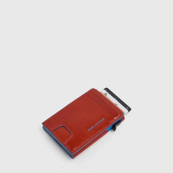 PIQUADRO - Portacarte uomo automatico con porta documenti