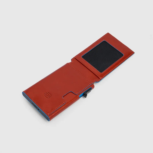 PIQUADRO - Portacarte uomo automatico con porta documenti